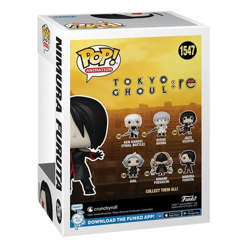 Tokyo Ghoul:Re Funko Pop Vinyl: Nimura Furuta van Funko – productfoto 2 van 3