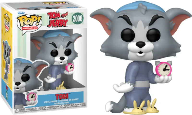 Tom & Jerry Funko Pop Vinyl: Tom (with Clock) by Funko – product photo 1 of 2