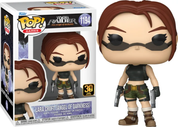 Tomb Raider Funko Pop Vinyl: Lara Croft (Angel of Darkness) van Funko – productfoto