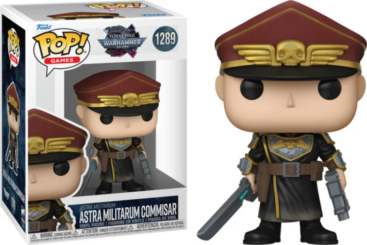 Total War: Warhammer 40k Funko Pop Vinyl - Astra Militarum Commisar by Funko – product photo 1 of 2