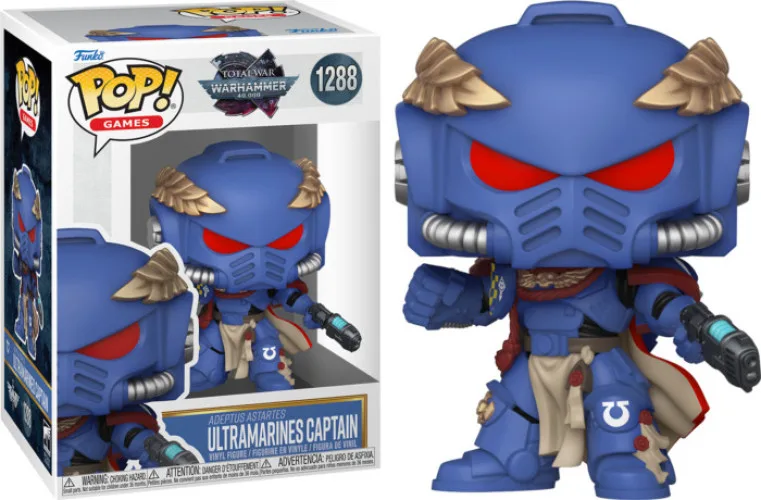 Total War: Warhammer 40k Funko Pop Vinyl - Ultramarines Captain by Funko – product photo 1 of 2