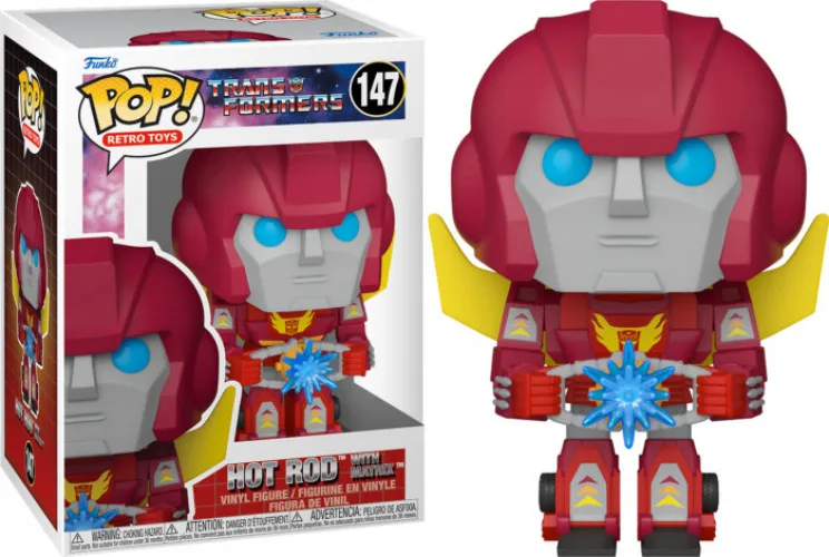 Transformers Funko Pop Vinyl: Hot Rod with Matrix van Funko – productfoto 1 van 2