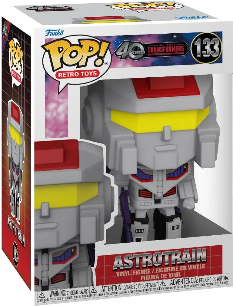 Transformers G1 Funko Pop Vinyl: Astrotrain van Funko – productfoto 1 van 2