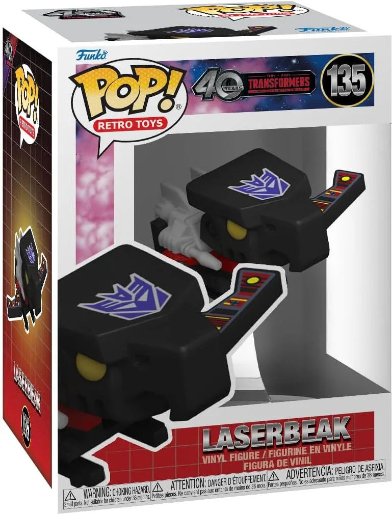 Transformers G1 Funko Pop Vinyl: Laserbeak van Funko – productfoto