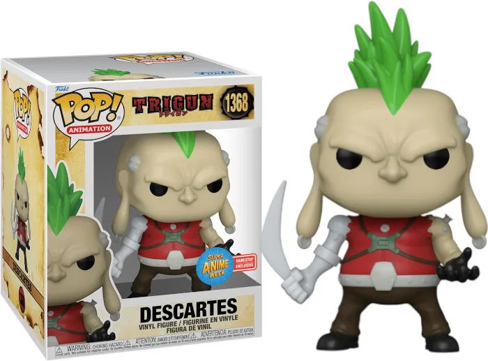 Trigun Funko Pop Vinyl: Descartes (Gamestop Exclusive) van Funko – productfoto