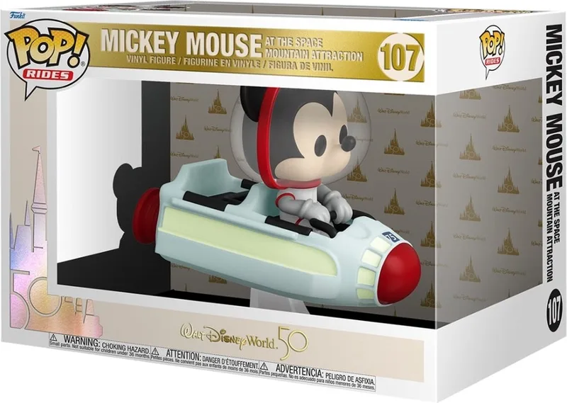 Walt Disney World 50 Funko Pop Vinyl: Mickey Mouse at the Space Mountain Attraction van Funko – productfoto