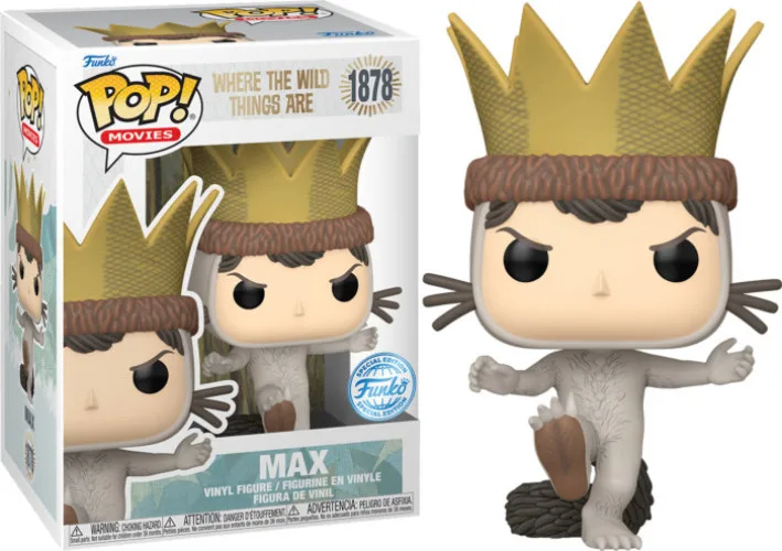 Where The Wild Things Are Funko Pop Vinyl: Max van Funko – productfoto