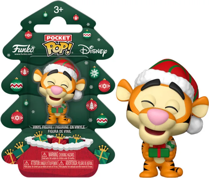 Winnie the Pooh Funko Pocket Pop! Figure: Tigger (Holiday Tree) by Funko – product photo 1 of 2