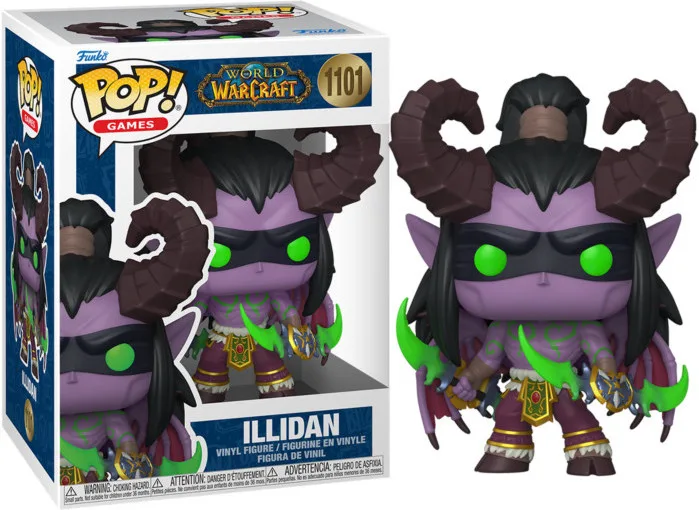 World of Warcraft: The War Within Funko Pop Vinyl: Illidan van Funko – productfoto 1 van 2