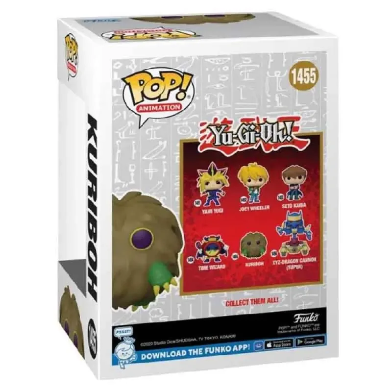 Yu-Gi-Oh! Funko Pop Vinyl: Kuriboh (Glow in the Dark)(Flocked) van Funko – productfoto 2 van 3