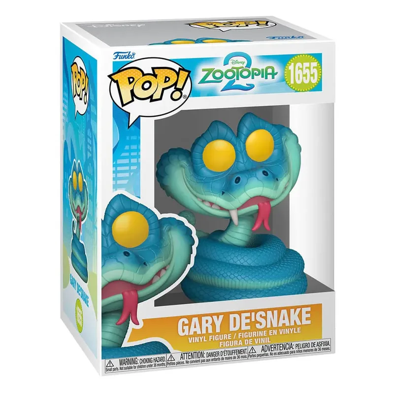 Zootopia 2 Funko Pop Vinyl: Gary De'Snake van Funko – productfoto 2 van 2