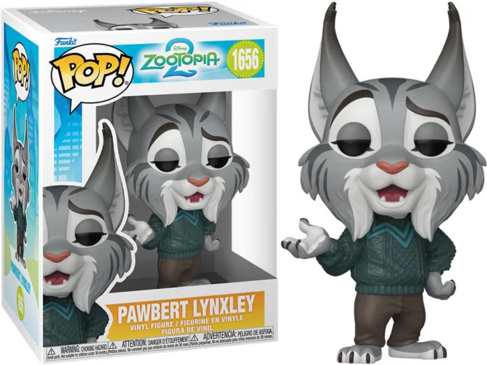 Zootopia 2 Funko Pop Vinyl: Pawbert Lynxley by Funko – product photo 1 of 2