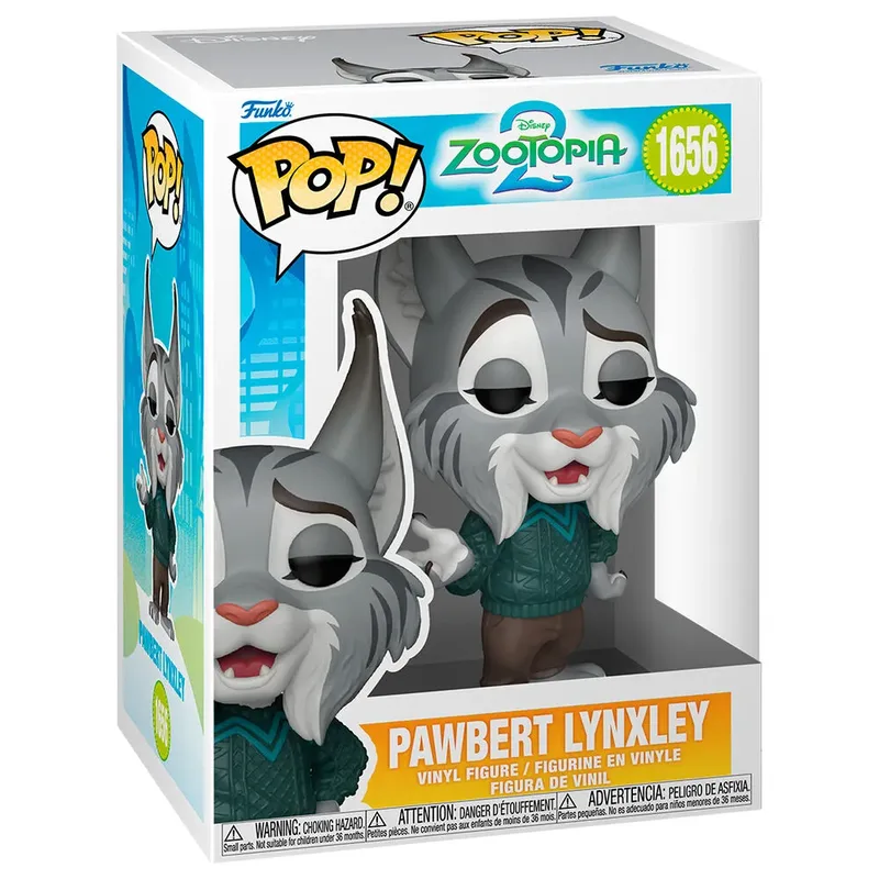Zootopia 2 Funko Pop Vinyl: Pawbert Lynxley by Funko – product photo 2 of 2