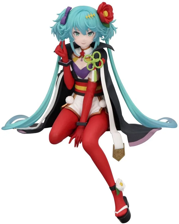 Hatsune Miku Noodle Stopper Figure - Flower Fairy Camellia van FuRyu – productfoto