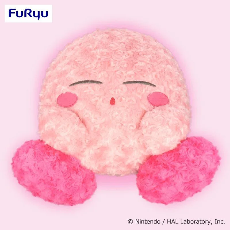 Kirby Pluche - Kirby Sleepy Snuggle (34cm) van FuRyu – productfoto