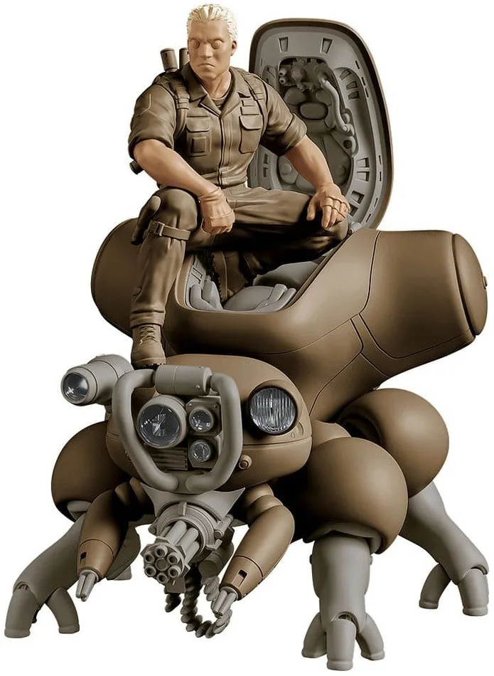 Ghost in the Shell PLAMAX minimum factory Plastic Model Kit - Batou with Fuchikoma van Good Smile Company – productfoto
