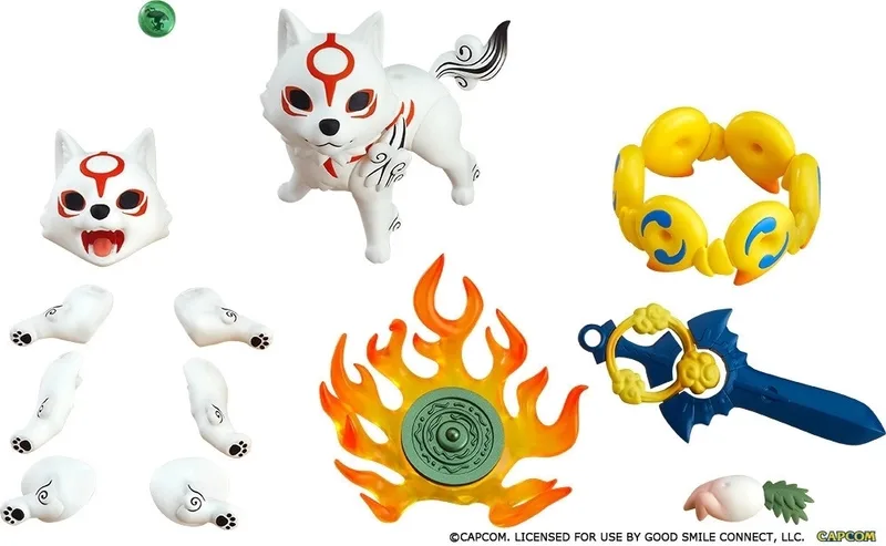 Okami Nendoroid - Amaterasu (Deluxe) van Good Smile Company – productfoto