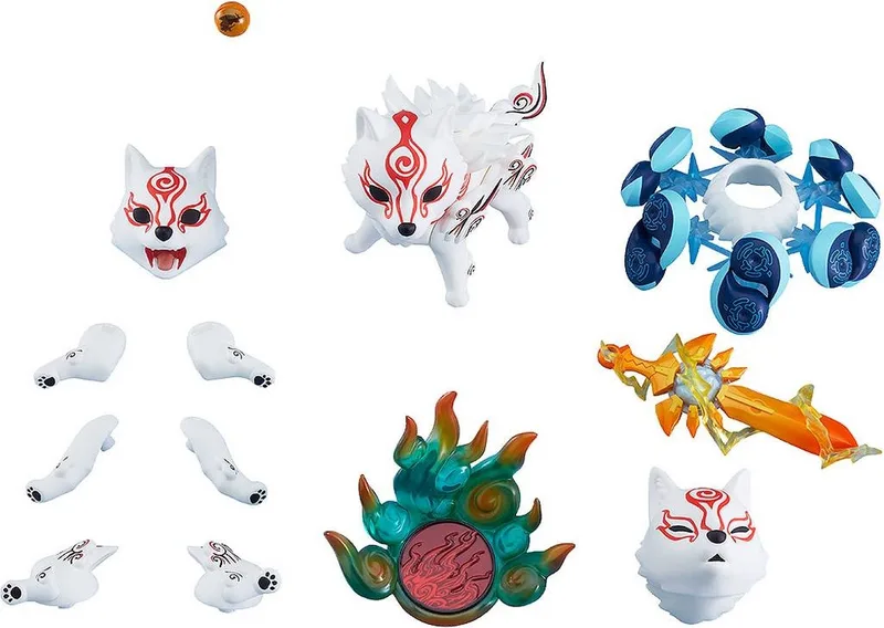 Okami Nendoroid - Shiranui (Deluxe) van Good Smile Company – productfoto