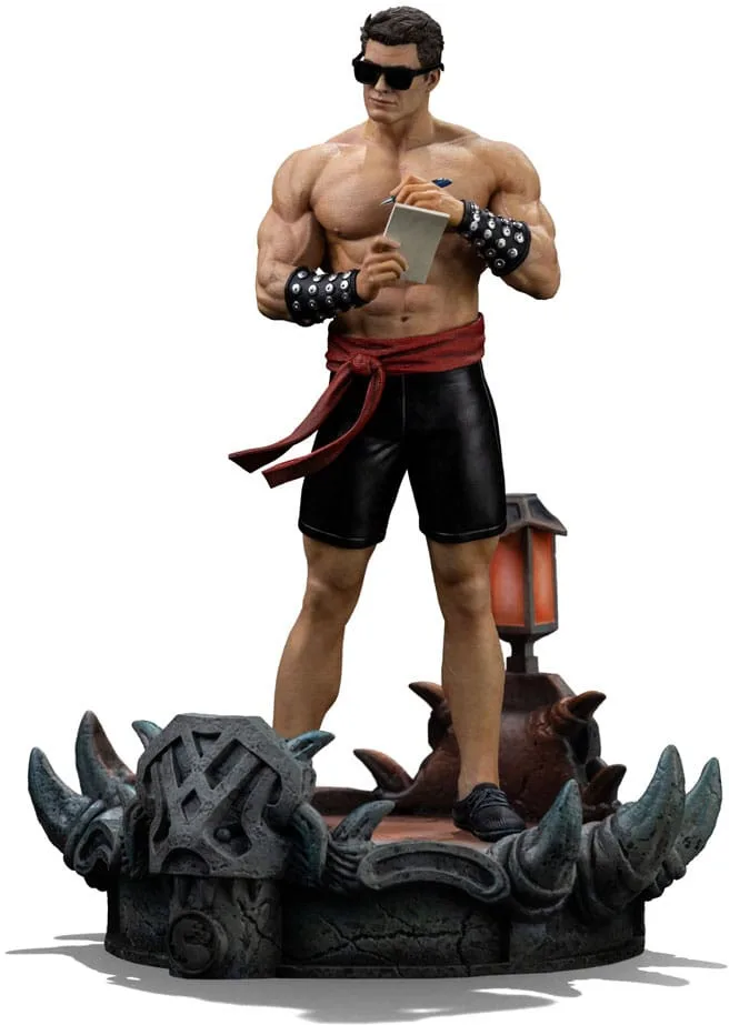 Mortal Kombat Art Scale 1/10 Statue: Johnny Cage van Iron Studios – productfoto