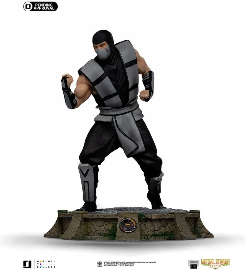 Mortal Kombat Art Scale 1/10 Statue: Smoke van Iron Studios – productfoto