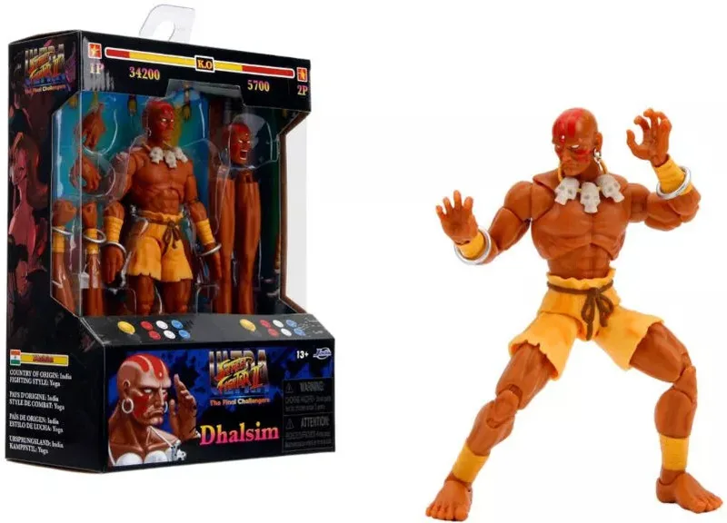 Street Fighter Action Figure - Dhalsim van Jada Toys – productfoto