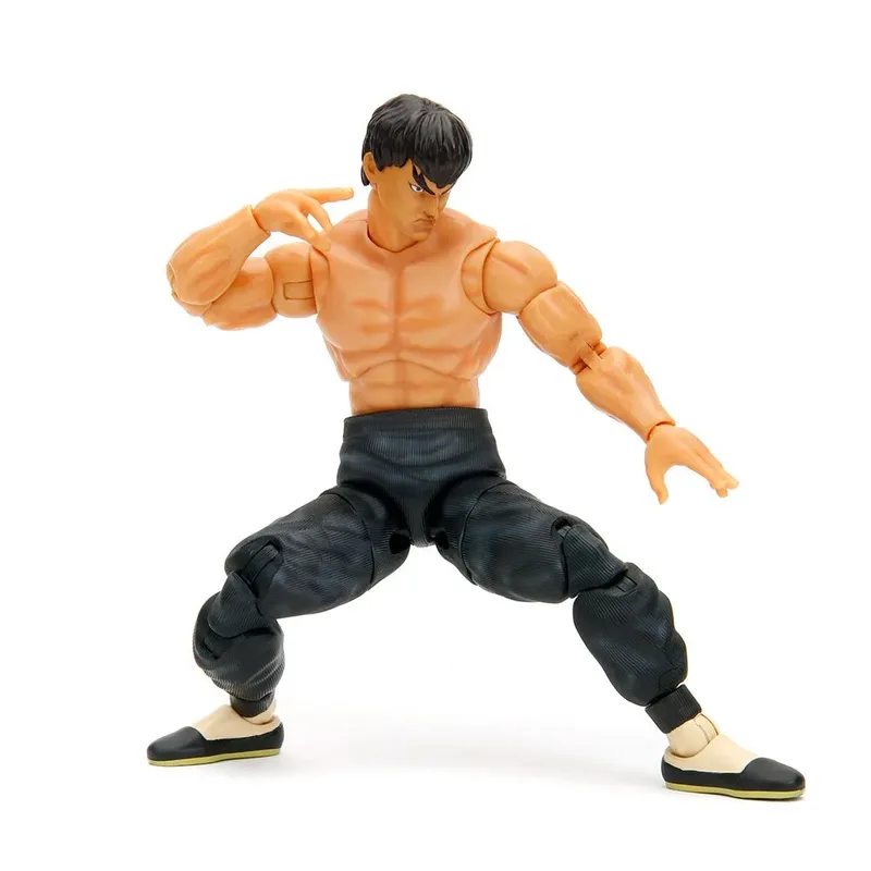 Ultra Street Fighter II: The Final Challengers Action Figure - Fei-Long van Jada Toys – productfoto 2 van 6