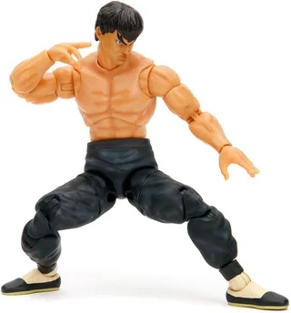 Ultra Street Fighter II: The Final Challengers Action Figure - Fei-Long van Jada Toys – productfoto 1 van 6