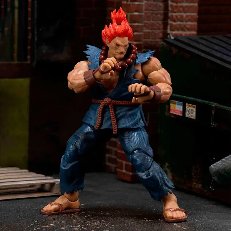 Ultra Street Fighter II: The Final Challengers Action Figure - Akuma van Jada Toys – productfoto 6 van 6