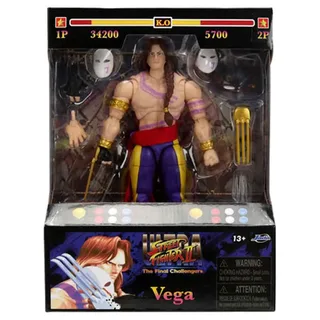 Ultra Street Fighter II: The Final Challengers Action Figure - Vega van Jada Toys – productfoto 6 van 6