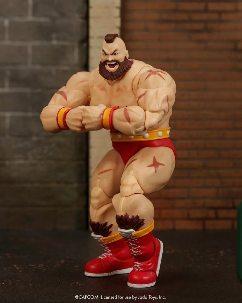 Ultra Street Fighter II: The Final Challengers Action Figure - Zangief van Jada Toys – productfoto