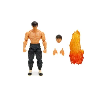 Ultra Street Fighter II: The Final Challengers Action Figure - Fei-Long van Jada Toys – productfoto 3 van 6