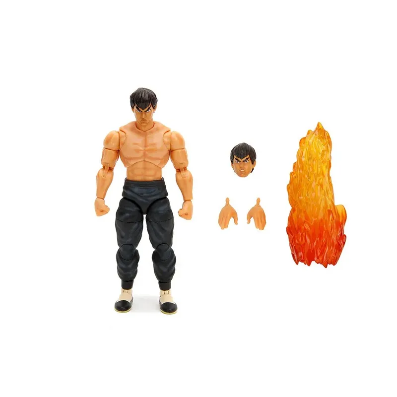Ultra Street Fighter II: The Final Challengers Action Figure - Fei-Long van Jada Toys – productfoto 3 van 6