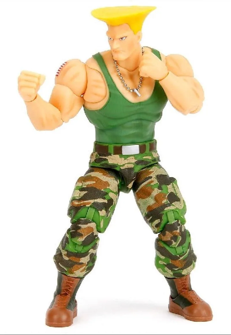 Ultra Street Fighter II: The Final Challengers Action Figure - Guile van Jada Toys – productfoto