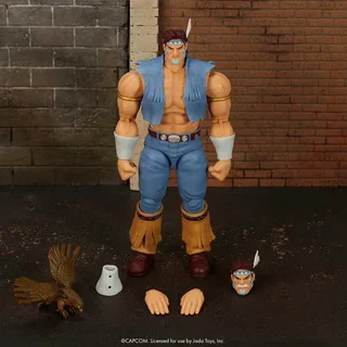 Ultra Street Fighter II: The Final Challengers Action Figure - Hawk van Jada Toys – productfoto 4 van 6