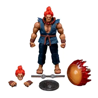 Ultra Street Fighter II: The Final Challengers Action Figure - Akuma van Jada Toys – productfoto 2 van 6