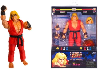 Ultra Street Fighter II: The Final Challengers Action Figure - Ken van Jada Toys – productfoto 1 van 6