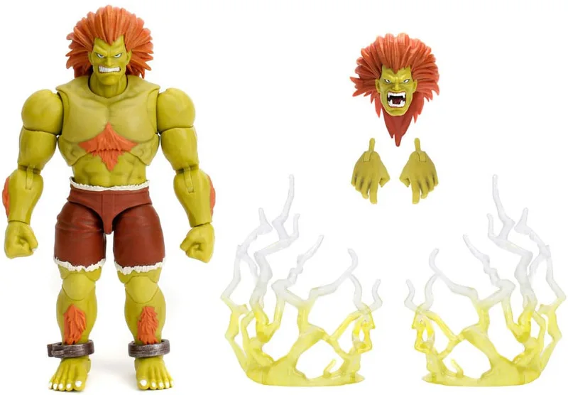 Ultra Street Fighter II: The Final Challengers Action Figure - Blanka van Jada Toys – productfoto