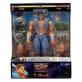 Ultra Street Fighter II: The Final Challengers Action Figure - Hawk van Jada Toys – productfoto 2 van 6
