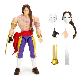 Ultra Street Fighter II: The Final Challengers Action Figure - Vega van Jada Toys – productfoto 3 van 6