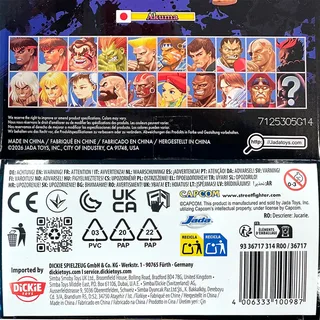 Ultra Street Fighter II: The Final Challengers Action Figure - Akuma van Jada Toys – productfoto 5 van 6