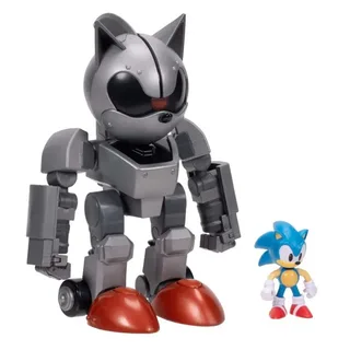 Sega Figurine Mecha Sonic+figurine Sonic 6 Cm de Jakks Pacific – photo produit 6 sur 6
