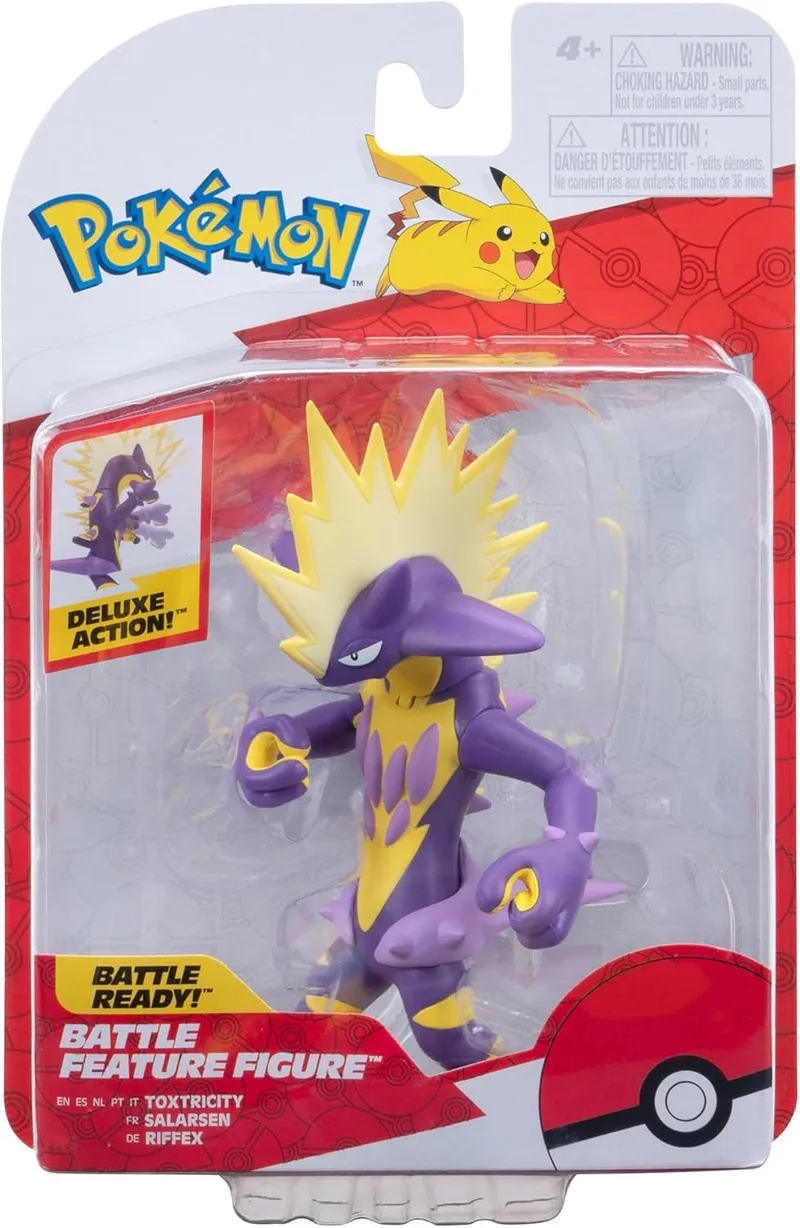Pokemon Battle Feature Figure - Toxtricity (Jazwares) van Jazwares – productfoto