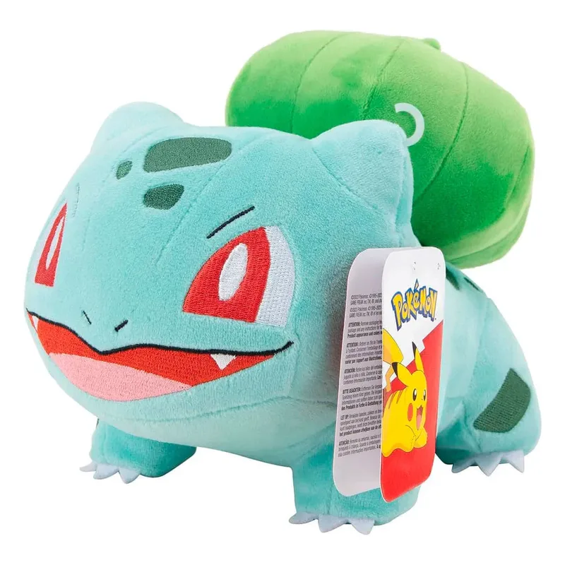 Pokemon Pluche - Bulbasaur (21cm) van Jazwares – productfoto 3 van 5