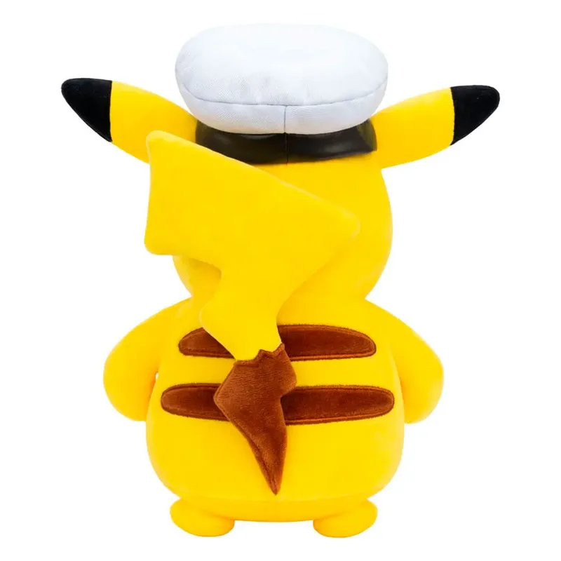 Pokemon Pluche - Captain Pikachu van Jazwares – productfoto 3 van 3
