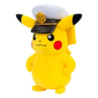 Pokemon Pluche - Captain Pikachu van Jazwares – productfoto 2 van 3