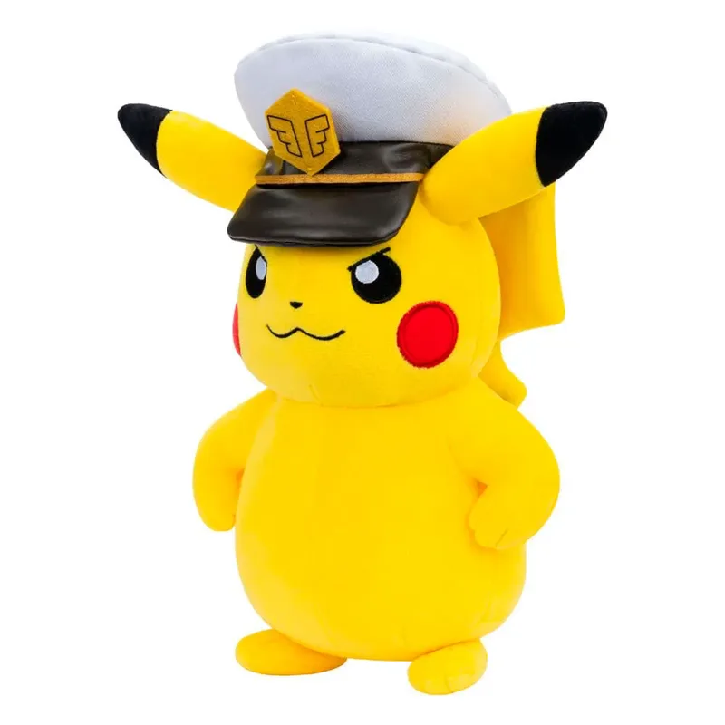 Pokemon Pluche - Captain Pikachu van Jazwares – productfoto 2 van 3