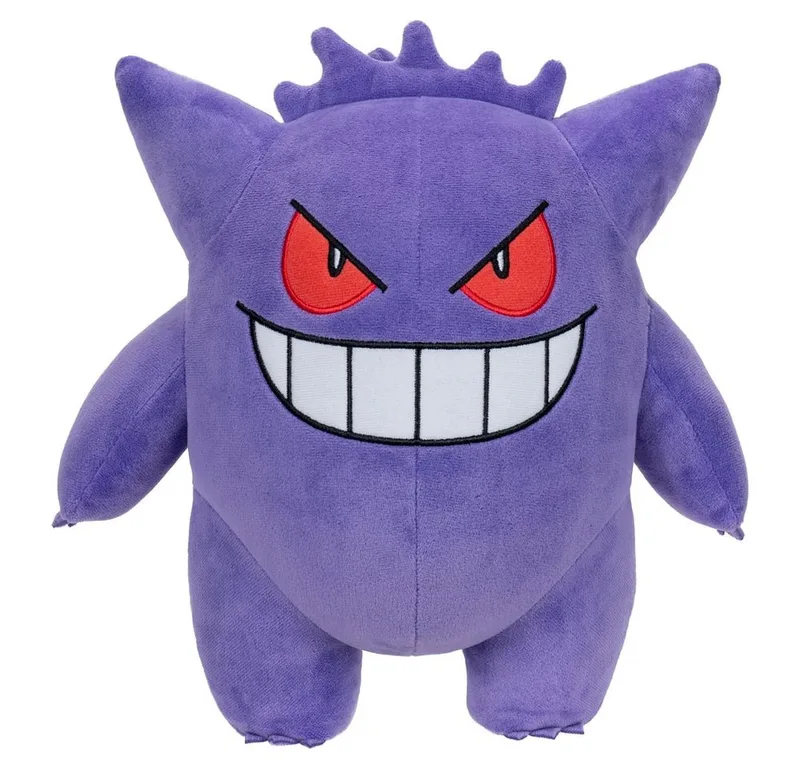 Pokemon Pluche - Gengar (28cm) van Jazwares – productfoto 4 van 4