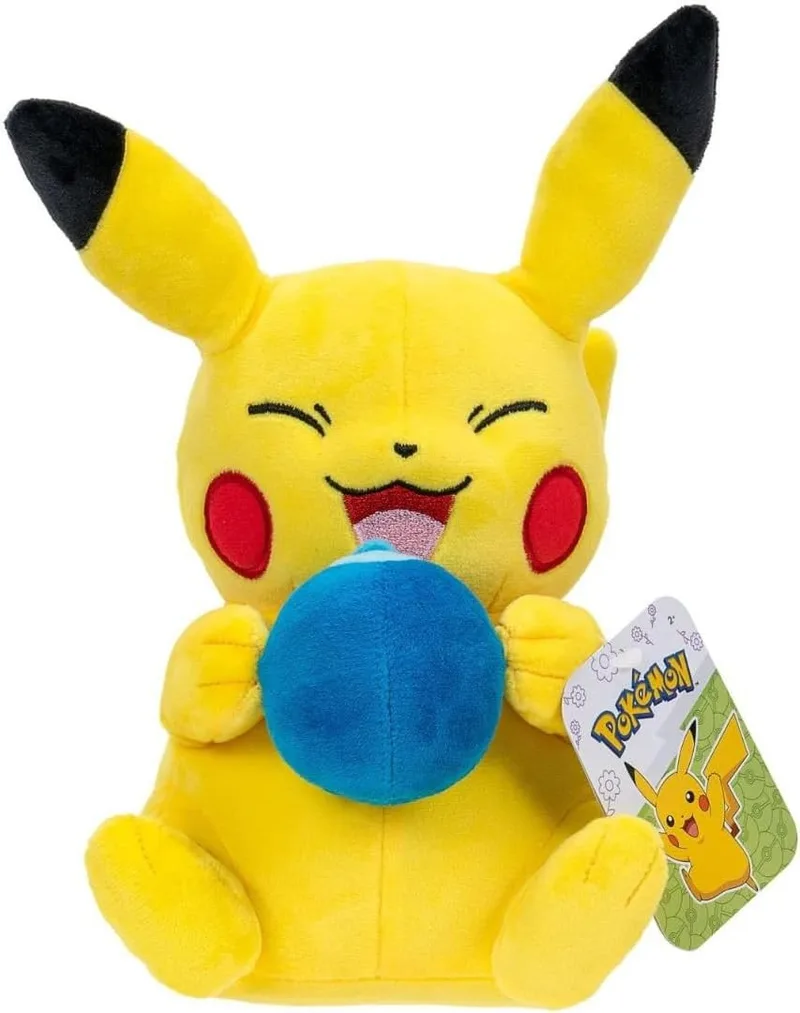 Pokemon Pluche - Pikachu with Oran Berry by Jazwares – product photo