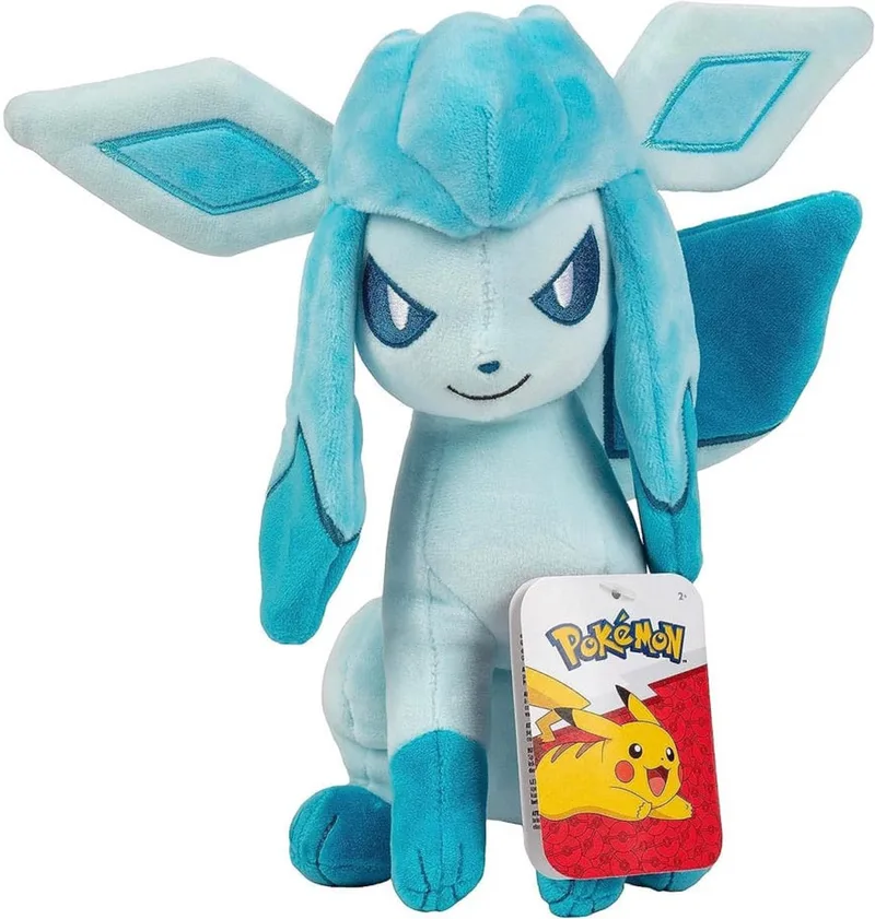Pokemon Pluche - Sitting Glaceon van Jazwares – productfoto 1 van 2