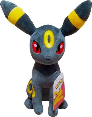 Pokemon Pluche - Sitting Umbreon (Serious) van Jazwares – productfoto 1 van 3